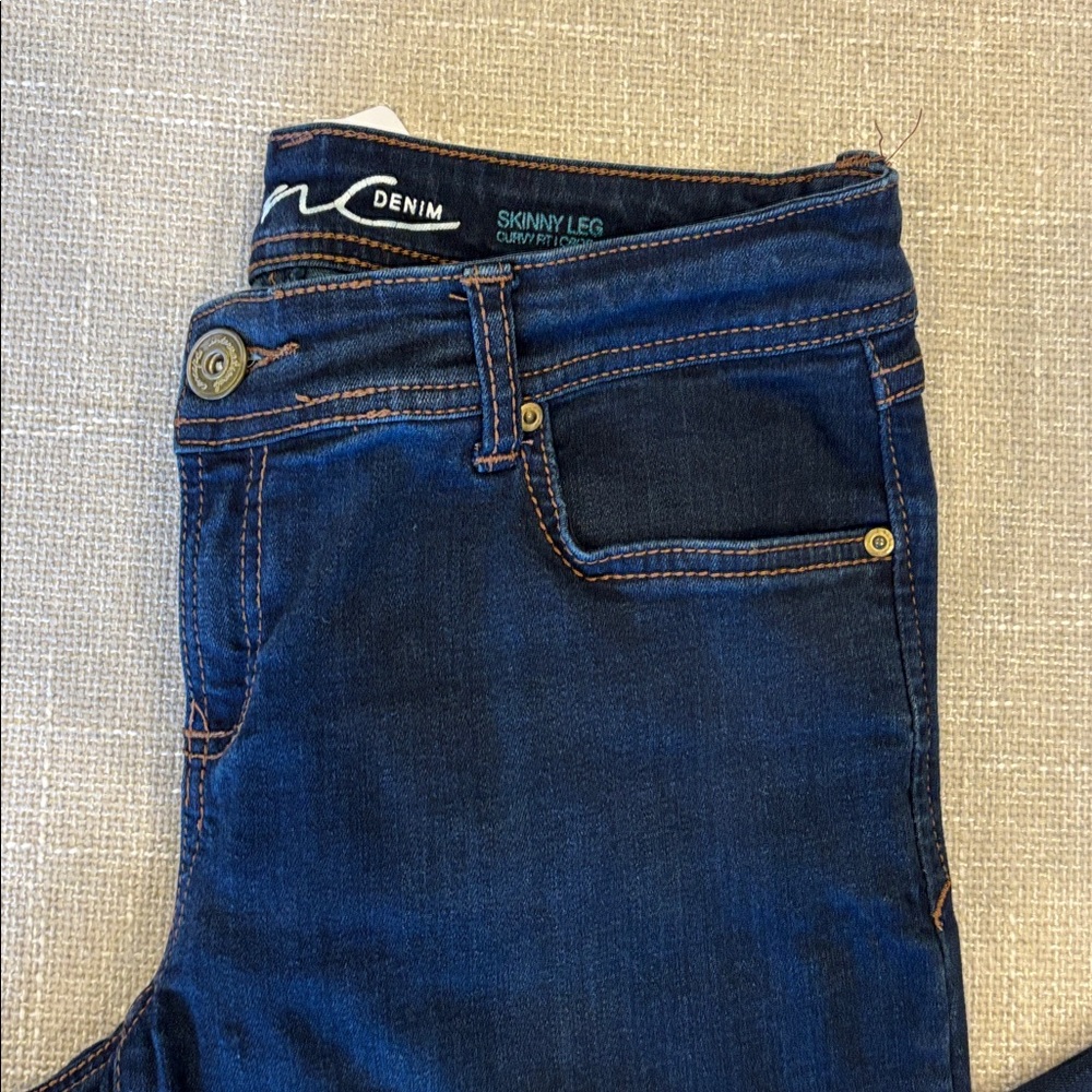 INC International Concepts Dark Blue Ankle Jeans